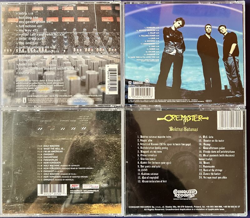 Zestaw płyt CD mix