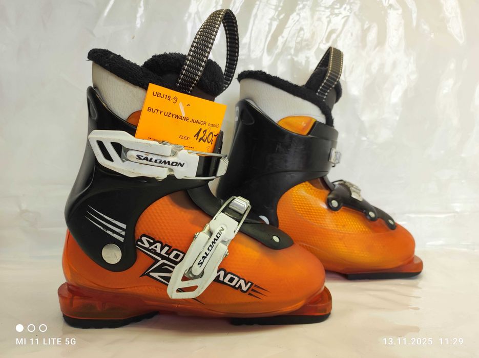 Buty narciarskie Salomon T2 JR R19 junior dziecięce brąz wysyłka sklep
