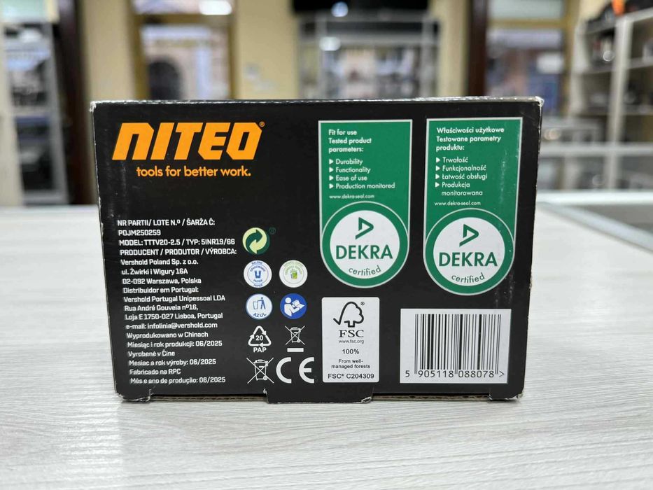 Akumulator Li-Ion Niteo Tools 20 V 2,5 Ah