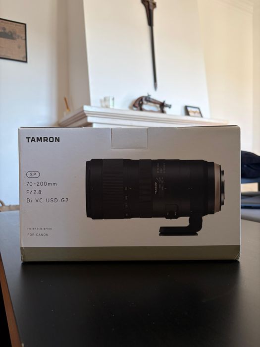 Canon EOS RP  Adaptador EF-EOS R Tamron 70-200mm 2.8 G2 Kit Fotografia