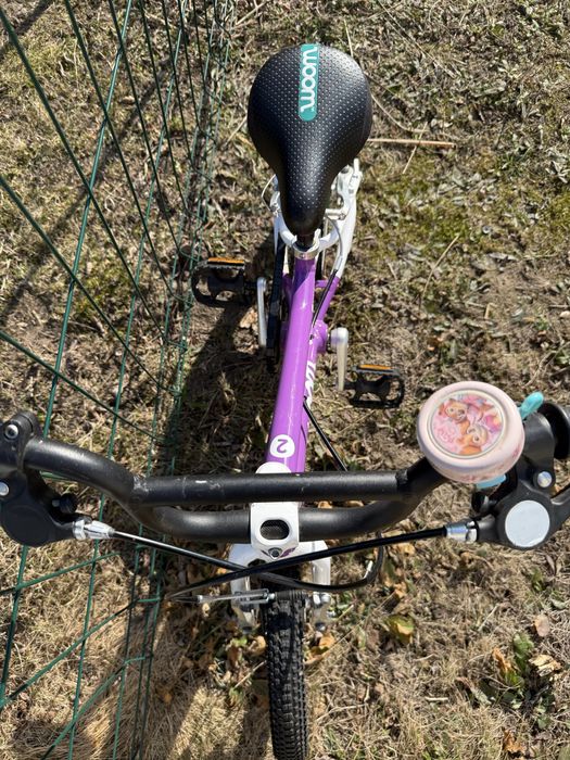 Rower woom 2 fioletowy