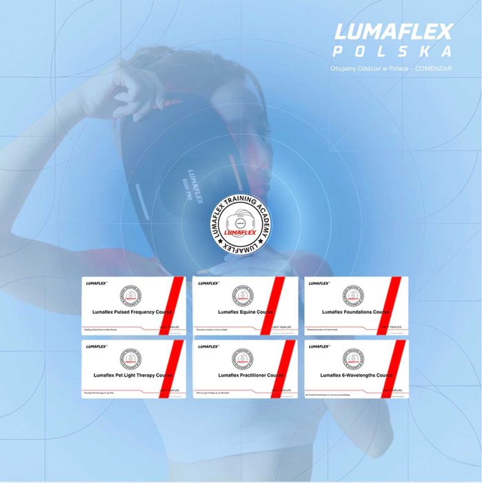 Lumaflex RLT terapia światłem mikrokrążenia MED FDA Raty 0% zestaw