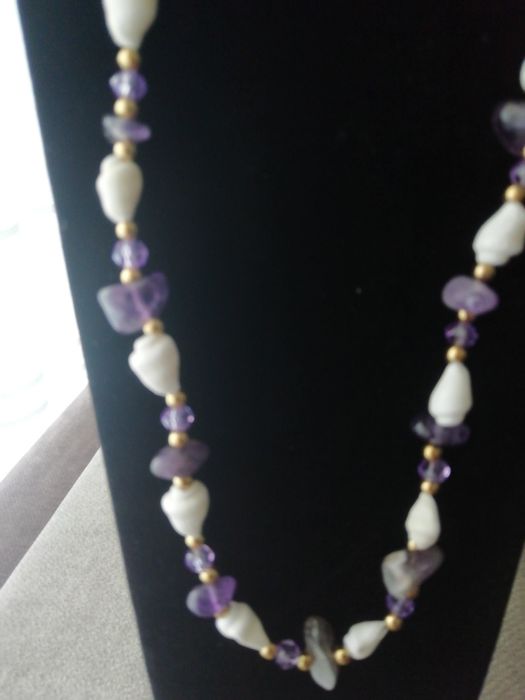 Colar de verão com búzios