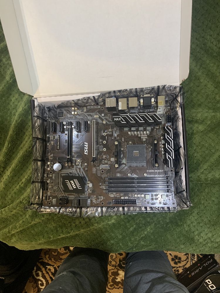 Материнська плата AMD MSI B450-A PRO MAX: 3 000 грн. - Комплектуючі та ...