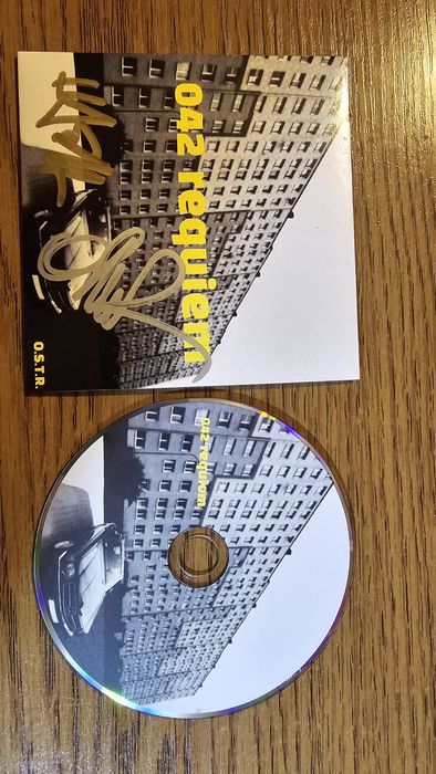 042 Requiem CD OSTR DJ Haem, Nowa, Autografy
