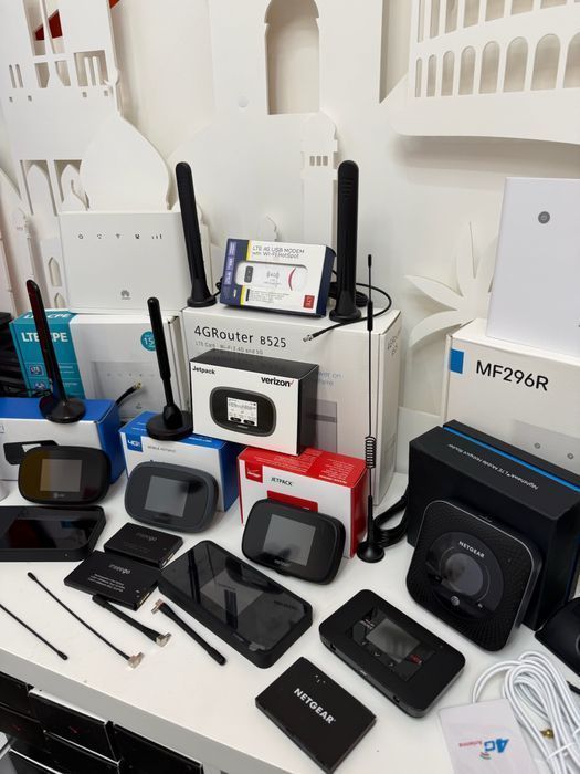 Мобільний інтернет комплект 4G/5G WiFi роутер модем + антени