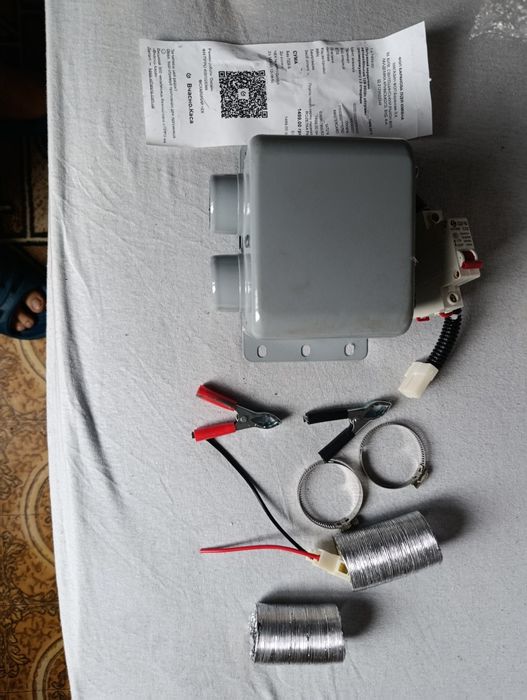 Автомобильный обогреватель салона тепловентилятор 12 вольта 600 ватт