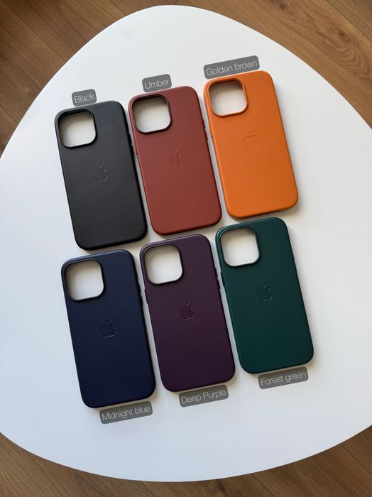 Шкіряний чохол для iPhone 14-14 Pro Max Leather Case MagSafe