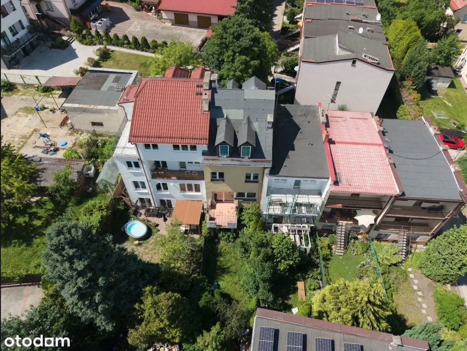 Przestronny dom we Wrzeszczu - Intymny taras z widokiem na Wrzeszcz