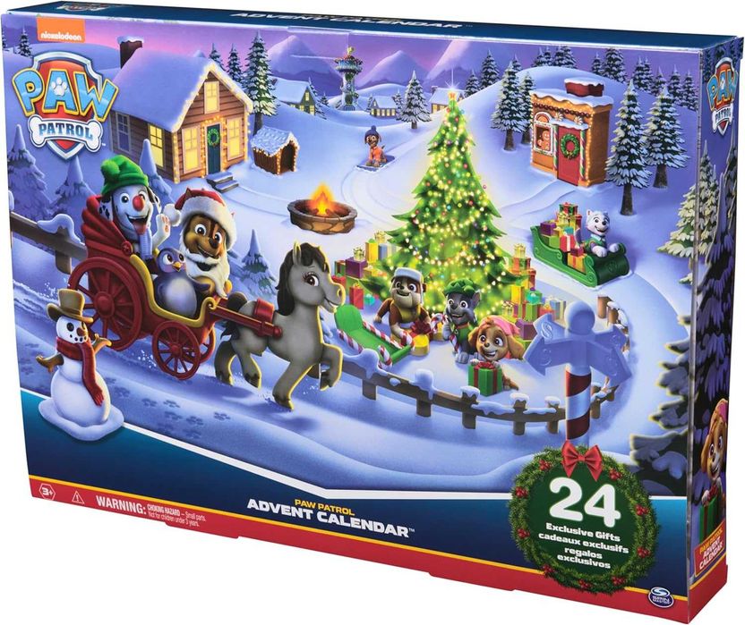 Щенячий патруль Адвент календар 2024/2025 Paw Patrol Advent Calendar