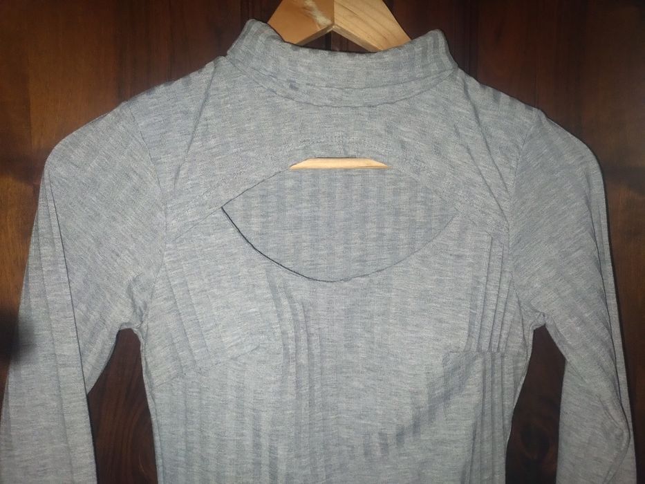 Vestido cizento tamanho S