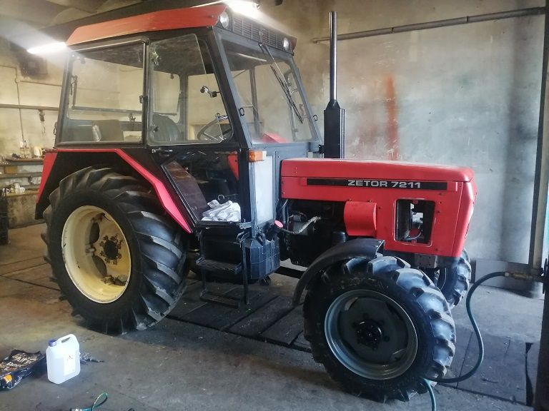 Zetor 7211 4x4 7245 przedni napęd ursus c 360 c 355 montaż napędu