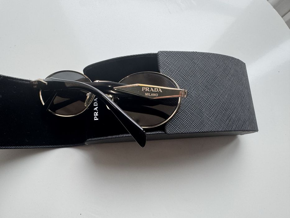 Сонцезахисні окуляри жіночі PRADA 65ZS ZVN09T DARK GREY