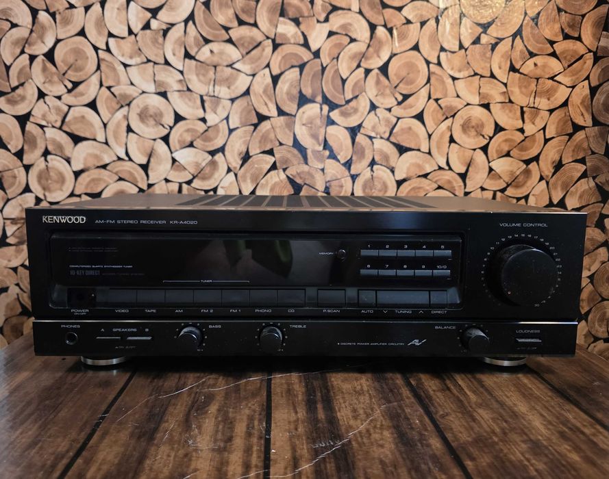 Amplituner Stereo Kenwood KR-A4020 | 100% Sprawny | Klasyk Vintage