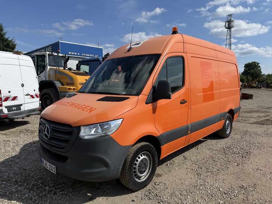 Samochod dostawczy,warsztat,mobilny warsztat,auto serwisowe,Mercedes 314 zabudowa Sortimo
