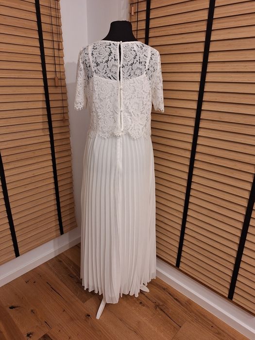 Apart, damska sukienka ślubna/koktajlowa, r. 42