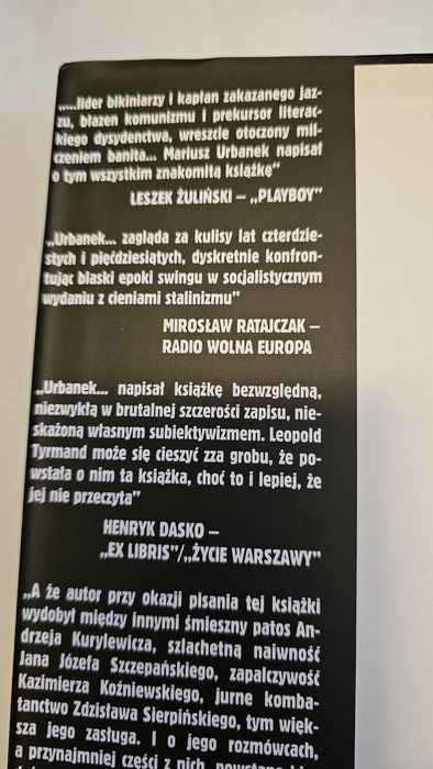 Zły Tyrmand Mariusz Urbanek książka