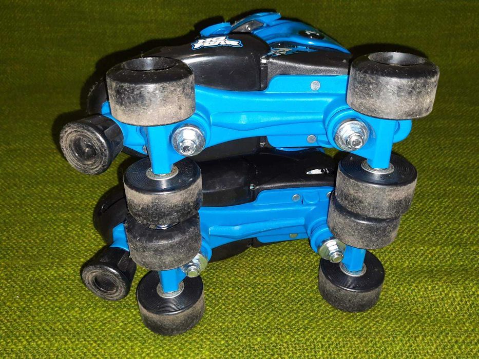 Крутые ролики No Fear Quad Skates Junior. Размер UK 1-4. 21,5см.Англия