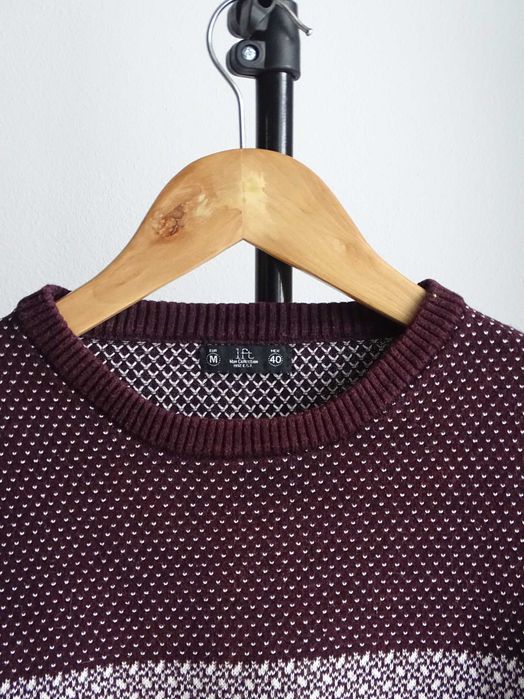 Camisola de malha bordeaux Lefties