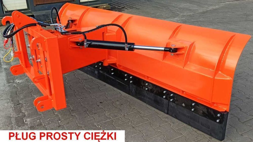 Pług od-śnieżny do śniegu TUR TUZ euroramka ładowacz czołowy widlak