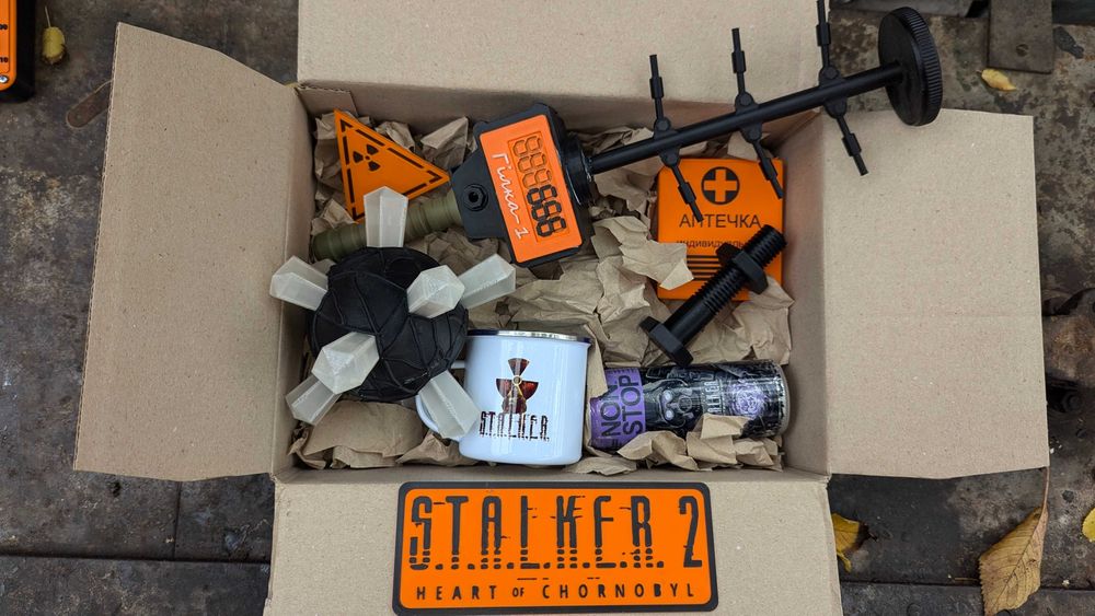 Подарунковий бокс STALKER Набір Сталкер Подарунок геймеру STALKER 2