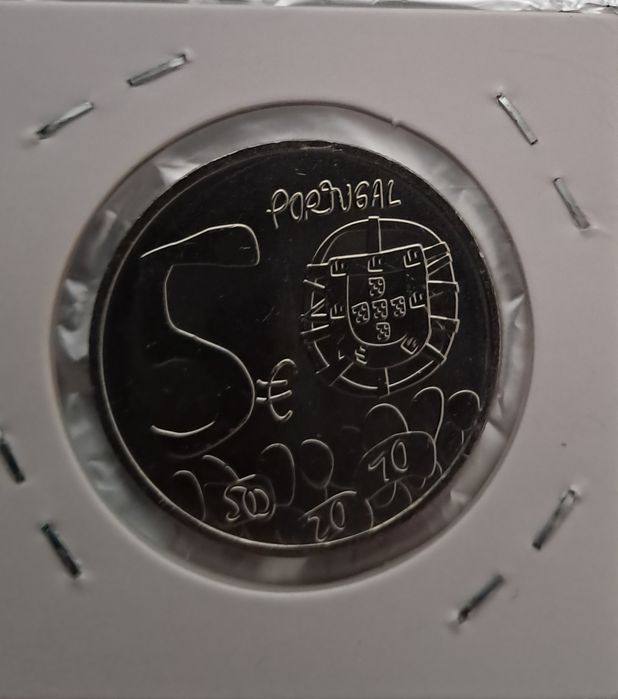 Moeda Comemorativa - UNC - O Conhecimento 
O Conhecimento