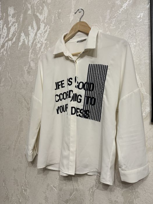 Рубашка блузка блуза шифонова