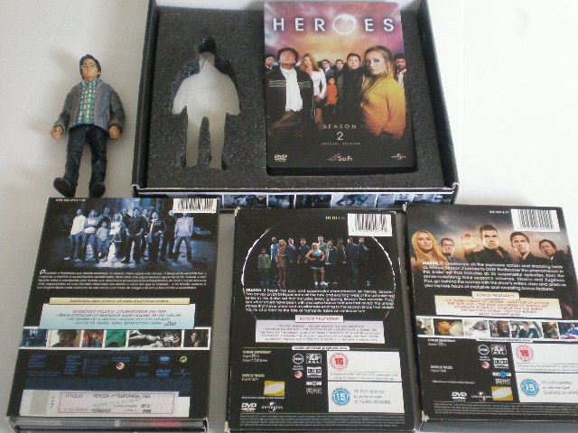 Heroes - série 1 2 3 + especial 2