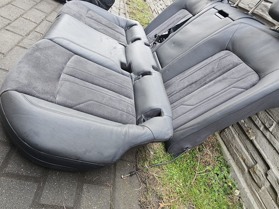 Fotel poszycie materiał stelaż kanapa audi a6 c8 sline alcantara