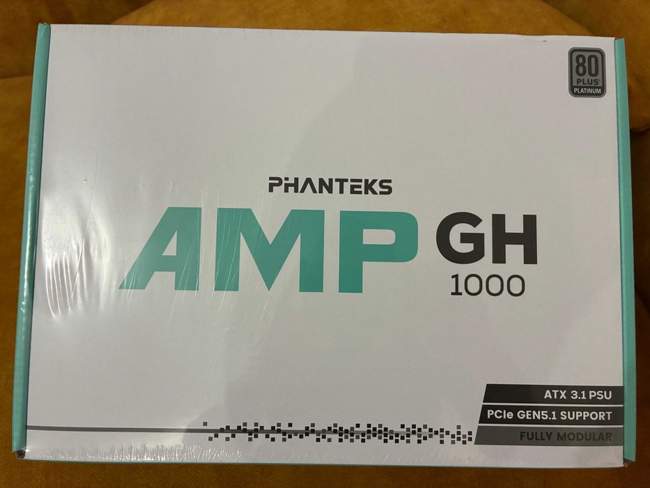 Zasilacz Phanteks AMP GH 1000 Nowy, zafoliowany, na gwarancji (8 lat)