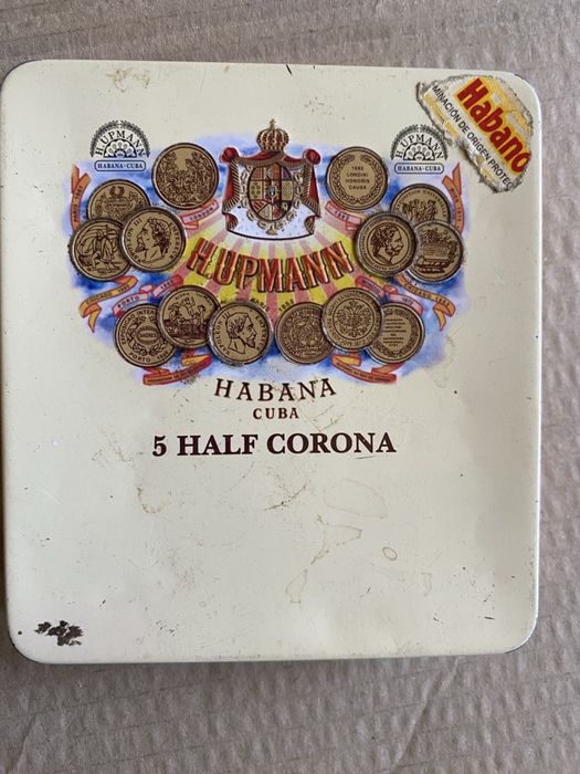 Коробка кубинська 5 Half Corona Habana Cuba, H. Upmann