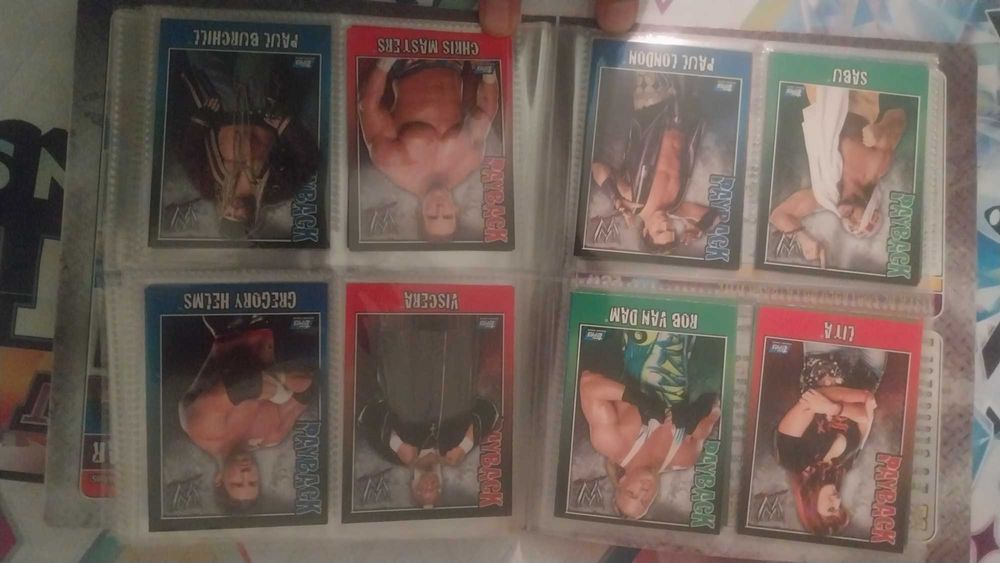 Jogo de cartas da WWE "Payback".