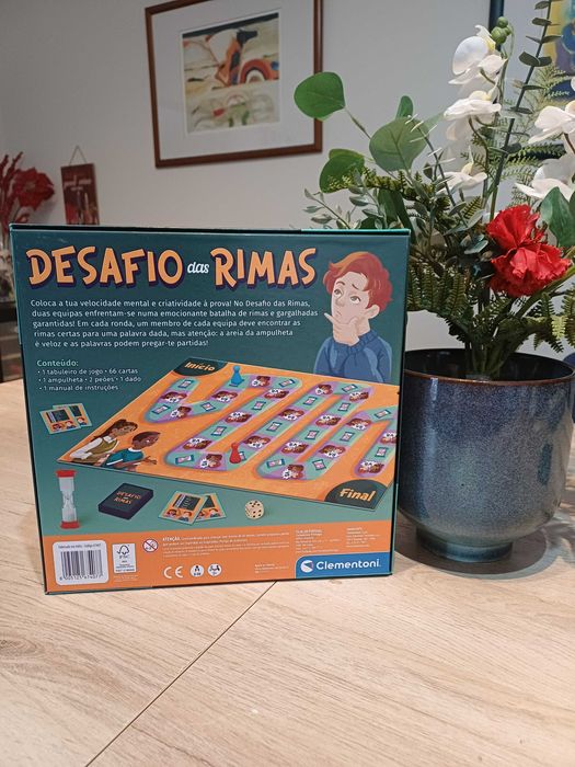 Jogo Desafio das Rimas - Clementoni (NOVO)