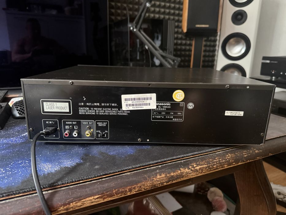 Panasonic video cd changer sl-vm525