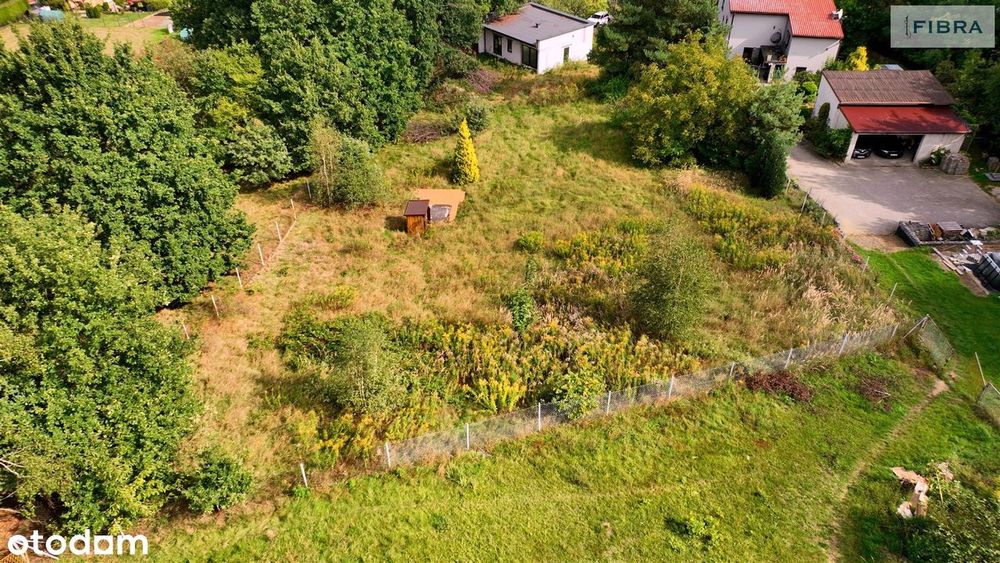 Działka budowlana wśród zieleni – 3 linia zabudow