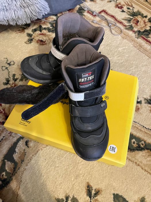 Зимні ботінки натуральні