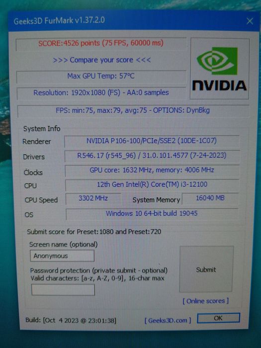 I3 - 12100, DDR4 - 16Gb, SSD - 1000Gb, Inno3D HerkuleZ 1060 - 6Gb