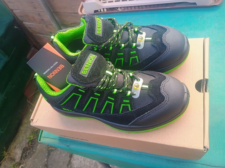 Buty robocze Bennon S1p zielone 36