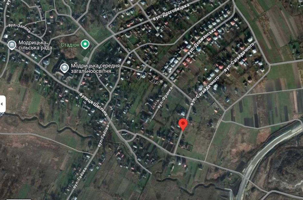 Продаж земельної ділянки с. Модричі, лише 3,5 км до курорту Трускавець