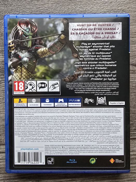 Predator: Hunting Grounds ps4