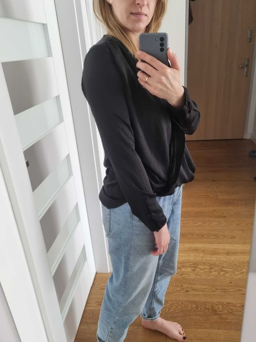 Bluzka kopertowa scandi M