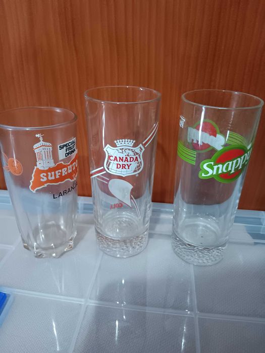 Coleção copos de bebidas