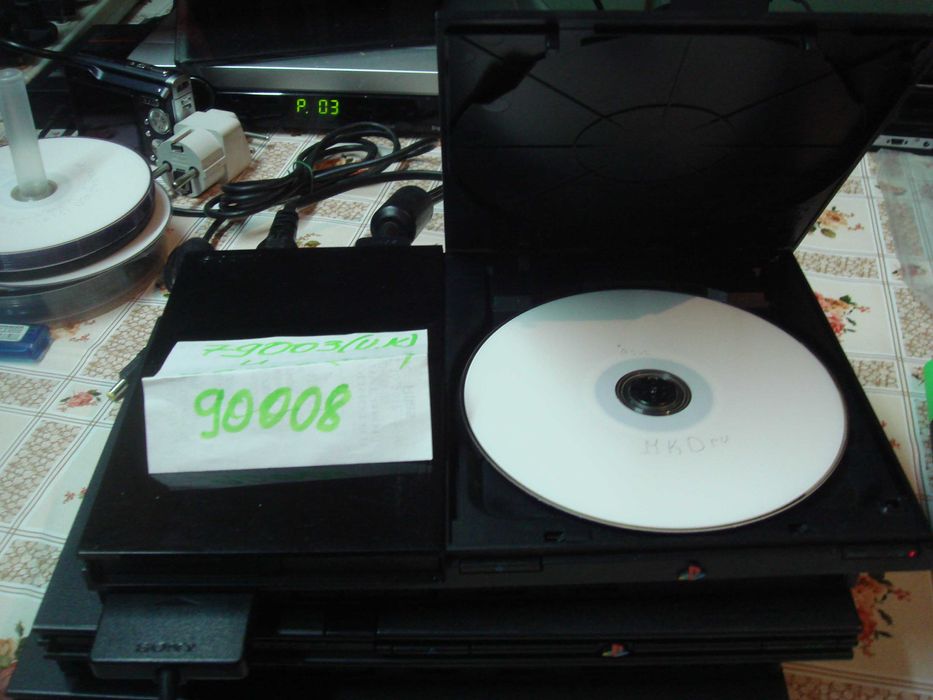 PS2 суперслим и диски
