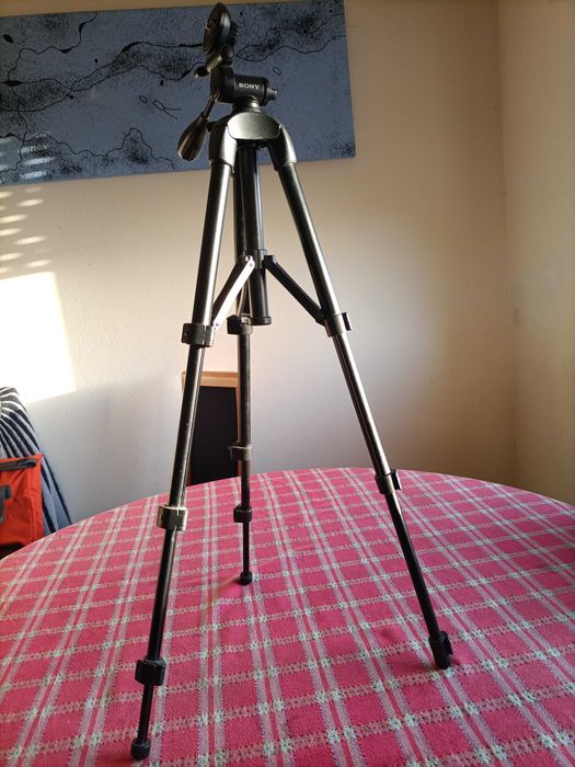 Camera Equipment + Tripod + LG Monitor + Vinyl Records + Computer Stand64739474807937124