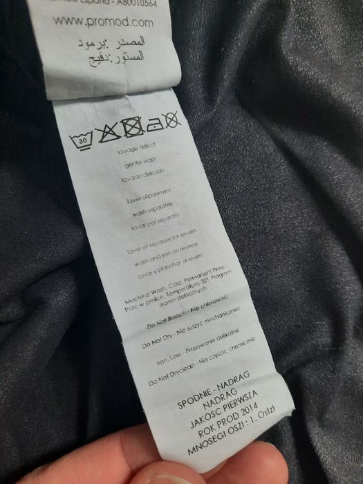 Spodnie długie, czarne, marki Promod