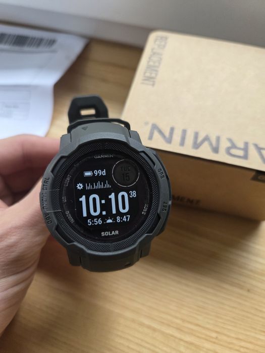 Garmin instinct 2 solar nowy graphite