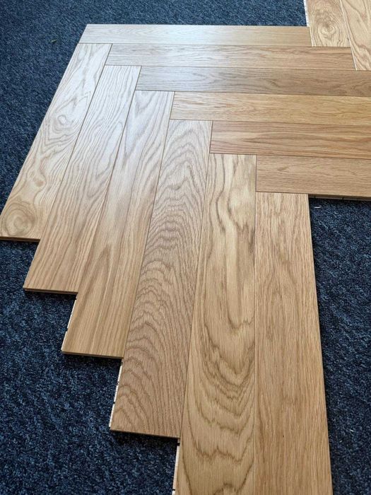 Jodełka klasyczna dębowa 11x100x600 Select Lakier UV