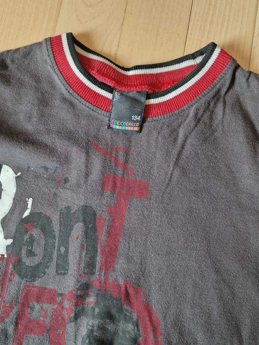Szara bluza cocodrillo rozmiar 134