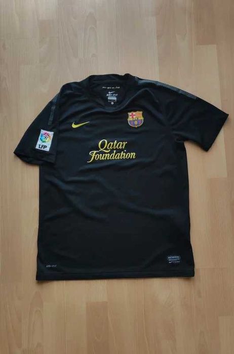 FC Barcelona Koszulka wyjazdowa 2011/2012 nike piłkarska black