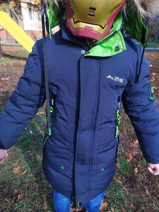 Детский пуховик на мальчика